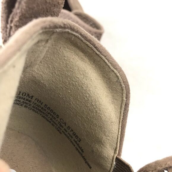 BP Women's 10 Perforated Ankle Booties Beige Tan Suede Leather Casual Everyday - Picture 8 of 8